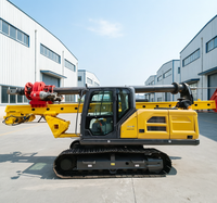 Foreuse rotative puissante de 1500 mm avec moteur de qualité supérieure pour opérations de forage dans des terrains difficiles, portée de 30 m