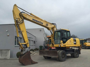 Pelle multifonction sur chenilles originale de la Corée Komatsu d'occasion pw200-7 Hyundai à haut rendement en bon état en vente - Product Image 5