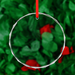 Đồ trang trí Giáng sinh bằng pha lê cao cấp, trực tiếp từ nhà máy, in logo tùy chỉnh bằng khắc laser, chất lượng cao, treo trang trí - Product Image 1