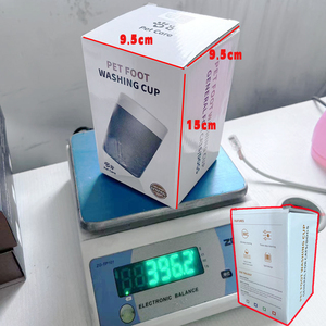 2025 produit pour animaux de compagnie Portable et sûr chien patte nettoyant ABS PBT antibactérien Silicone souple lave rapidement les pieds de chien sale - Product Image 5