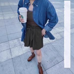 Camisa de Mezclilla de Seda de Alta Calidad, Escaneable, en Capas, Versátil, Estilo Clásico, Impermeable, para Uso Diario, Bordada, de Manga Larga para Hombre - Product Image 2