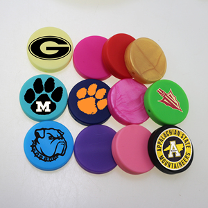 Nuevas Cuentas de Silicona Redondas de 30 mm con Diseño de Equipos de la NFL 2024, Personalizables, para Bolígrafos - Product Image 6