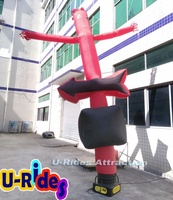 Le nouveau tube gonflable en PVC de mini danseur d'air direct d'usine pour la promotion publicitaire comprend l'impression numérique de ventilateur à vendre