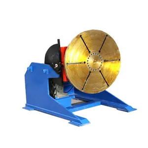 100kg 300kg Welding Positioner Turntable Pneumatic Combination With Support Rollers And Torch Holder