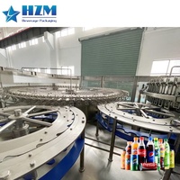 Machine automatique de boissons gazeuses Ligne de production de boissons gazeuses gazeuses pour les boissons gazeuses au gaz CO2