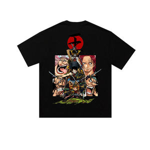 T-shirt giapponese a maniche corte a mezza manica nuova coppia alla moda con maniche corte - Product Image 4