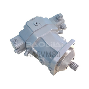 Motor Hidráulico AA6VM80 AA6VM80HD2/63W-VSC520B-E de Desplazamiento Variable para Bulldozer - Product Image 2