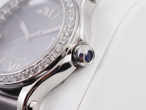 Reloj de Cuarzo Mecánico Exclusivo para Mujer, Tendencia de Moda, Reloj de Diamantes Exquisito de Lujo Ligero, Chopards - Product Image 3