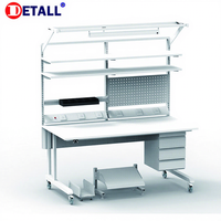 Detall Établi fixe en acier ESD de haute qualité pour atelier