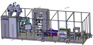 <span class=keywords><strong>Machine</strong></span> automatique de formage, remplissage et scellage sous vide ZL100V, directe usine, pour poudre de riz, farine et <span class=keywords><strong>café</strong></span>, avec ligne de rétraction - Product Image 4