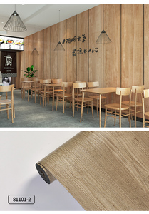 Pellicola Adesiva in PVC Effetto Legno per Pareti, Impermeabile, per Soggiorno e Camera da Letto, Design d'Interni - Product Image 6