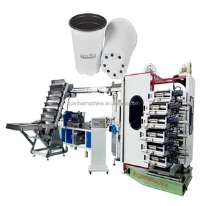 Plastic flower pot offset printing machine for garden pots & planters