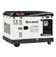 Generator Diesel Hi-earns 14kva dengan Pendingin Udara 1102, Mesin Diesel Generator 10kw 8kw
