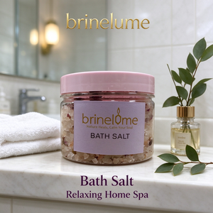 Sal <span class=keywords><strong>de</strong></span> Baño con Infusión <span class=keywords><strong>de</strong></span> Rosas Brinelume, 1 OZ, Cristales <span class=keywords><strong>de</strong></span> Rosa Seca Naturales para un Baño Relajante en Casa, <span class=keywords><strong>Spa</strong></span>, OEM, ODM, Múltiples Fórmulas - Product Image 2