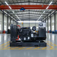 Générateur diesel Weichai 20kw 30kw 40kw 50kw 60kw 120kw triphasé pour usage industriel/hôtelier/agricole, type silencieux, type ouvert