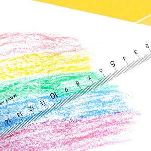 Règle ondulée MG Light pour étudiants, 15 cm, en plastique transparent, ensemble d'outils de dessin ARLN0450 - Product Image 3