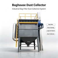 Système de filtration à sacs industriel Pulse Baghouse, filtres à cartouches pour l'élimination des fumées de soudage en atelier
