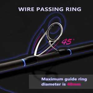 Topline conception personnalisée classique Harrison Ballista cannes à carpe 12Ft 6 Section 30T 40T canne à pêche à la carpe en Fiber de carbone - Product Image 5