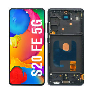 Display Mobile OLED LCD per <span class=keywords><strong>Samsung</strong></span> <span class=keywords><strong>S20</strong></span> <span class=keywords><strong>FE</strong></span> 5G Touch Screen con la sostituzione della parte del telefono della cornice - Product Image 1