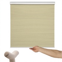 Tela de Celosía de Panal Ecológica Impermeable con Filtro de Luz de 20mm Estilo Liso Camel al por Mayor