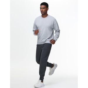 Sudadera de Cuello Redondo para Hombre FOXA, Ligera, de Algodón Suave, Estilo Básico, Transpirable, Manga Regular - Product Image 4