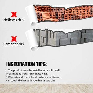 Zyfit nhiệm vụ nặng nề treo tường kéo lên thanh treo tường kéo lên thanh Dip trạm cho nhà phòng tập thể dục thiết bị tập thể dục - Product Image 6