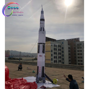 Cohete Inflable Publicitario Personalizado para Exhibición - Product Image 6