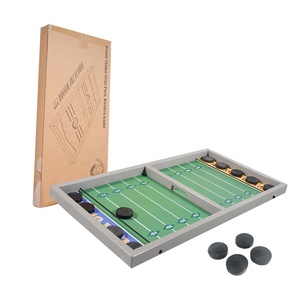 EASTOMMY <span class=keywords><strong>ET</strong></span>-230758 Jeu de hockey sur plateau en bois - Hockey de table - Jeu de hockey rapide <span class=keywords><strong>et</strong></span> amusant pour toute la famille - Product Image 2