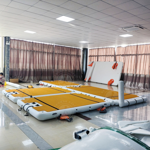 Lớn Inflatable hồ nước nổi <span class=keywords><strong>PVC</strong></span> nền tảng nước nổi Dock Inflatable Dock nổi không khí phao Inflatable Dock boong - Product Image 5