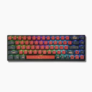 <span class=keywords><strong>Skyloong</strong></span> คีย์บอร์ด GK68แบบมีสายมีสวิตช์แม่เหล็กมีไฟ RGB backlit คีย์บอร์ดแบบกลไกพร้อมฝาครอบคีย์บอร์ดแนวเส้นพิมพ์แบบหันหน้าไปทางทิศใต้ - Product Image 1