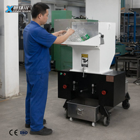 Mini broyeur plastique pour atelier de recyclage de petite entreprise, machine de traitement des déchets compacte à haute efficacité, prix