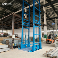Plateforme élévatrice électrique pour marchandises, ascenseur de fret pour entrepôt et usage industriel, plateforme de levage de marchandises pour petit entrepôt