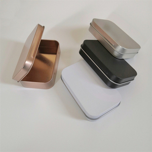 Boîte <span class=keywords><strong>en</strong></span> fer carrée 95 à couvercle rabattable pour outils de beauté, clé USB, câble de données, cosmétiques, bijoux et petits objets - Product Image 3