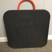 UHMWPE Tampon stabilisateur de grue à usage intensif Tampon stabilisateur de grand pied de 50mm d'épaisseur pour l'entretien des arbres Découpe et moulage personnalisés