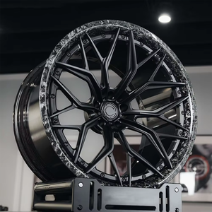 High End Two Or Three Piece Forged Carbon Fiber Rim Deep Concave Custom Surface Custom Width PCD ET Luxury Auto <b>Wheel</b> - Product Image 1