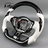 Volant en fibre de carbone nid d'abeilles personnalisable avec écran LED pour Nissan 370Z modèles 2009-2021