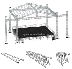 Structure modulaire en alliage d'aluminium carré, légère et durable, pour les concerts - Product Image 2