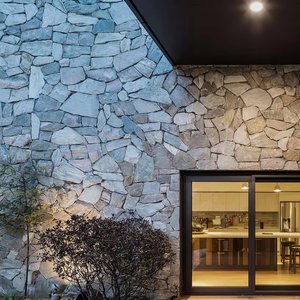 Revêtement mural extérieur moderne pour hôtel, <span class=keywords><strong>carrelage</strong></span> avec surface <span class=keywords><strong>naturelle</strong></span> fendue, résistant aux acides, <span class=keywords><strong>pierre</strong></span> de culture <span class=keywords><strong>beige</strong></span> - Product Image 5