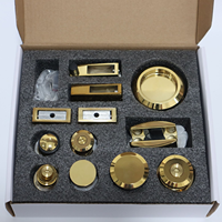 Accessoires de quincaillerie de salle de bain sans cadre en acier inoxydable : Roulettes de porte coulissantes, Roues de glissière, Système de rail de douche
