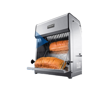 Affettatrice elettrica automatica per pane quadrato per panifici e pasticcerie commerciali 220v - Product Image 2