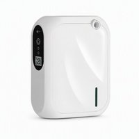 Diffuseur d'arômes portable, compact, élégant, extérieur blanc, commande par application Bluetooth, facile à nettoyer, pour hôtel, spa, bureau