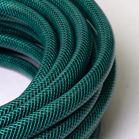Tuyau d'arrosage de jardin en PVC renforcé de fil d'acier, durable, résistant à la chaleur, écologique, résistant à l'huile et aux UV