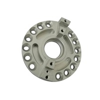 Anodisation dure personnalisée 7075 alliage d'aluminium précision 5 axes usinage CNC bride de forage