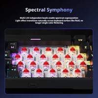 Ajazz NK61 Gaming Keyboard 60 Percent Hot Swappable USB-C Wired Mechanical Mini Compact 61 Keys RGB Programmable Plug & Play
