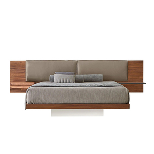 Vendita all'ingrosso moderna camera da <span class=keywords><strong>letto</strong></span> morbida imbottita <span class=keywords><strong>letto</strong></span> imbottita in legno stile italiano con <span class=keywords><strong>testiera</strong></span> alta della fabbrica <span class=keywords><strong>letto</strong></span> matrimoniale imbottito - Product Image 3