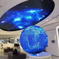 Écran LED circulaire pour publicité extérieure, mur vidéo LED, écran rond