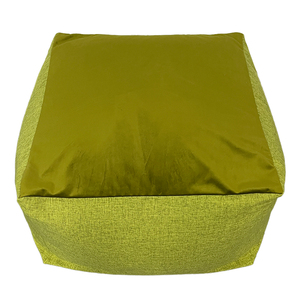 2024 moderne velours pouf ensemble polyvalent forme-décalage convertible canapé-lit salon hôtel Style asiatique tissu remplissage extérieur - Product Image 1