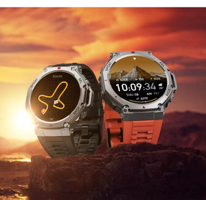 Definite M11 DFDM588 5ATM Men Large Face GPS Sportssmart Watch STK8321 VC30F-S Low-<b>power</b>-consumption High Precision HR SpO2 - Product Image 3