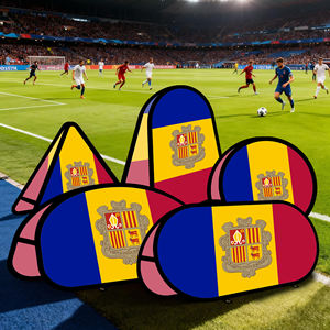 Bannière déroulante ovale <span class=keywords><strong>Andorre</strong></span> en tissu warp-knitted pour la publicité extérieure, promotion, tente extérieure - Product Image 4