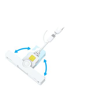 DOD Common Access CAC Tipo C Lector de tarjetas USB CAC 2 en 1 USB/USB C Conector dual Lector de tarjetas con chip IC inteligente - Product Image 3